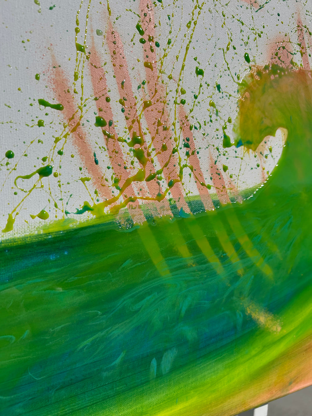 JUST BEFORE IT BREAKS 16” x 20”