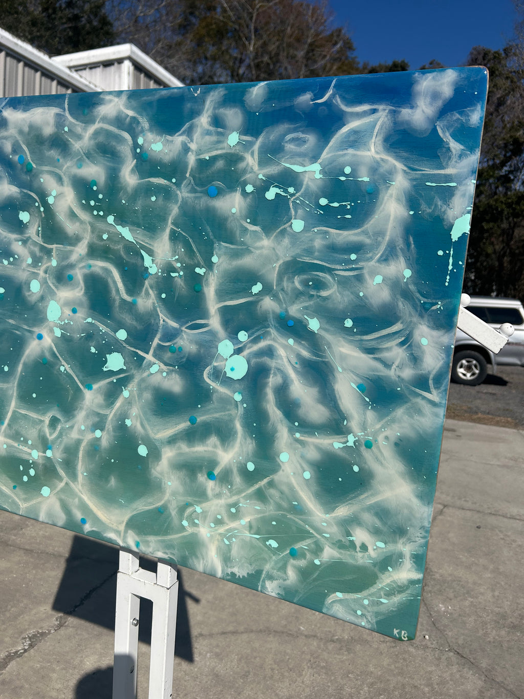 SURFACE TENSION 31” x 24”