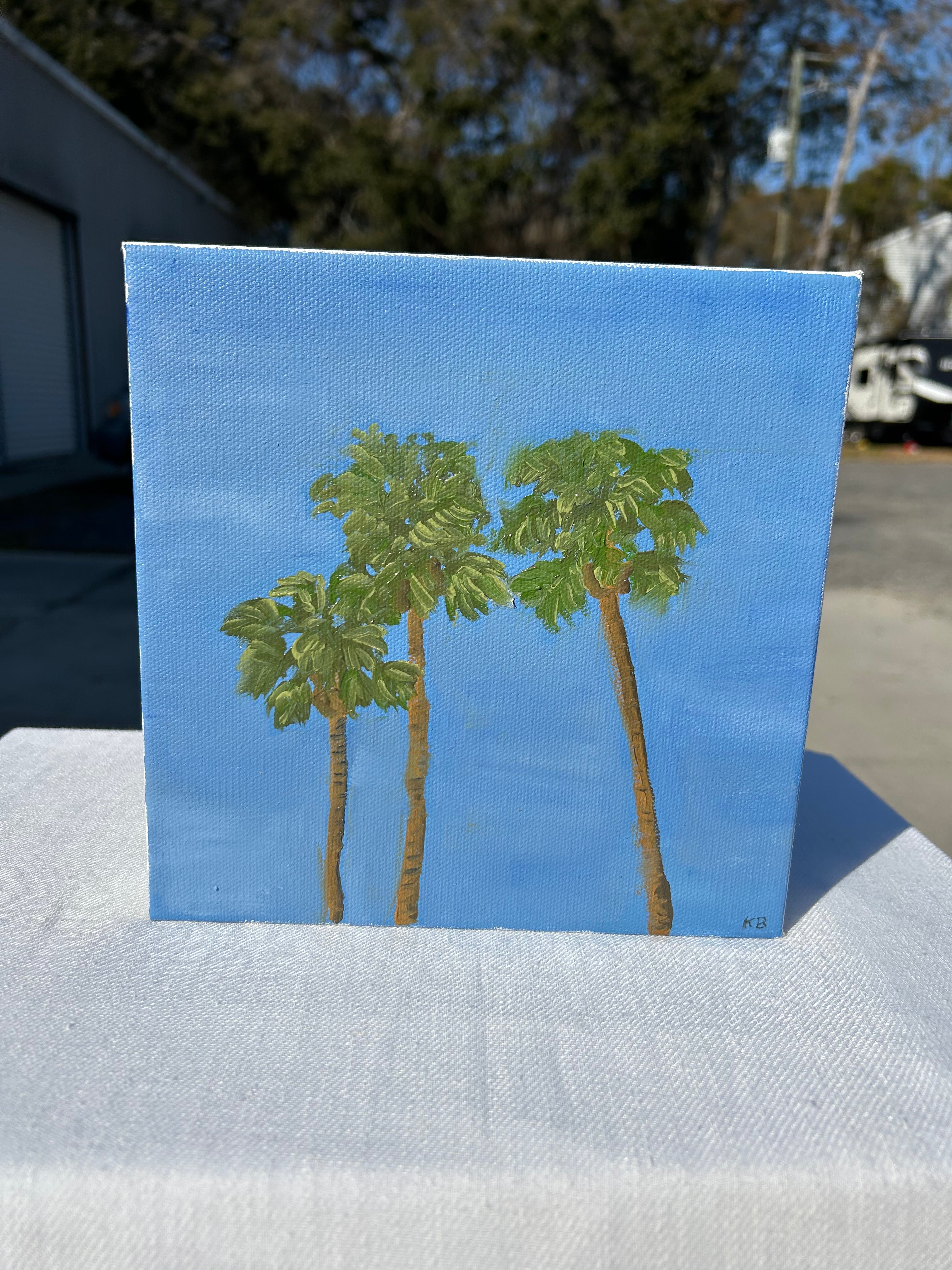 ISLAND MORNING 8” x 8”