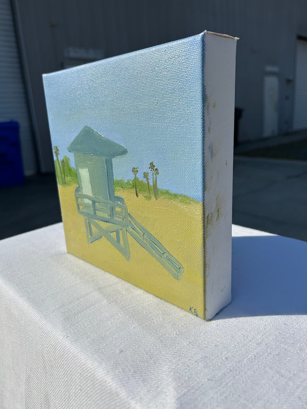 QUIET WATCH 8” x 8”