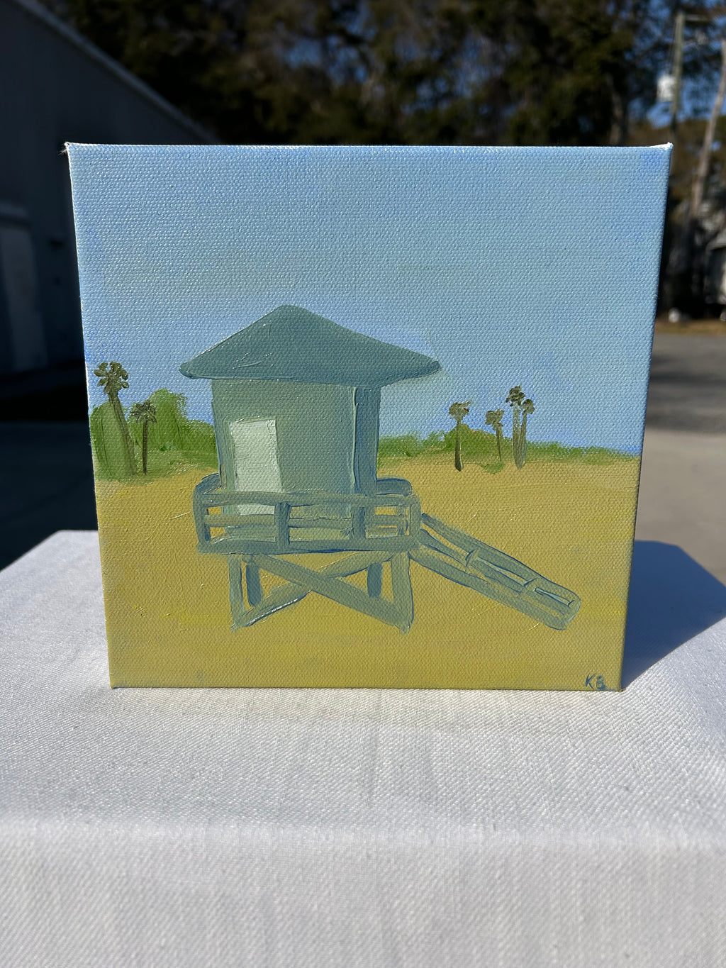 QUIET WATCH 8” x 8”