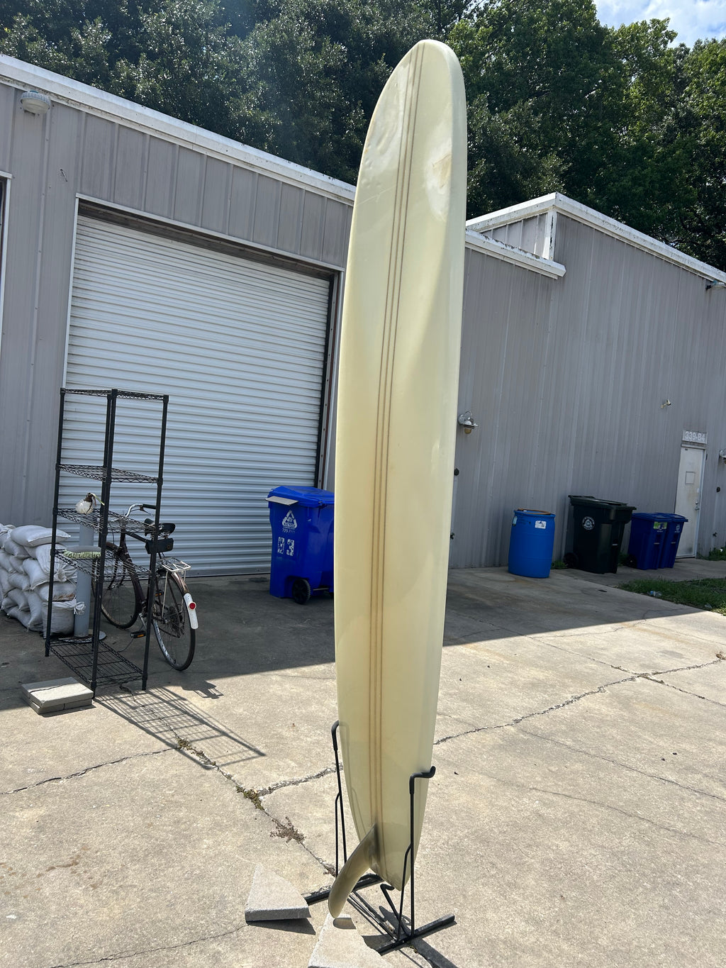 9’ 6” Grasshopper Triple Stringer Noserider