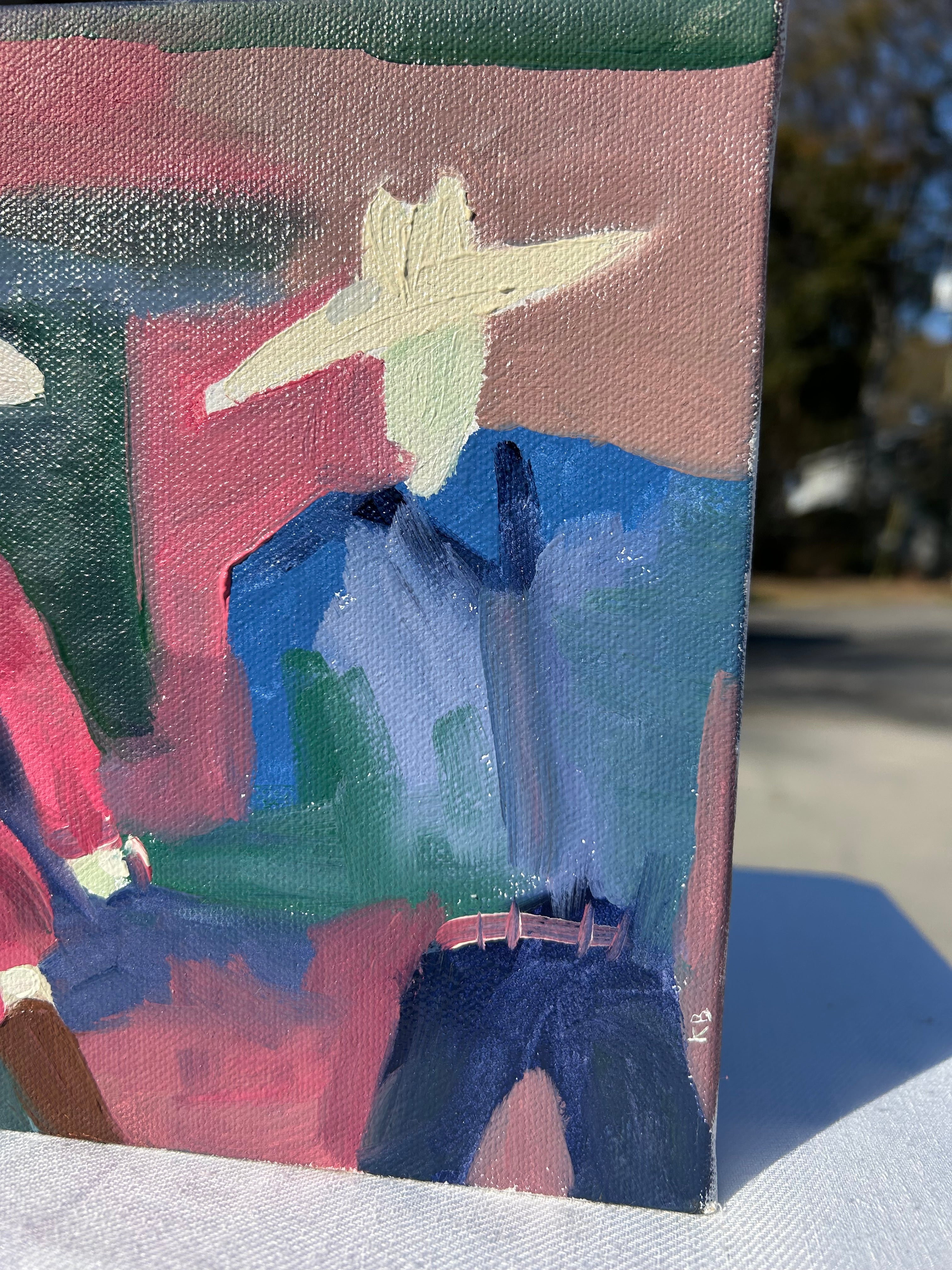 BEFORE THE MUSIC STOPPED 8” x 8”