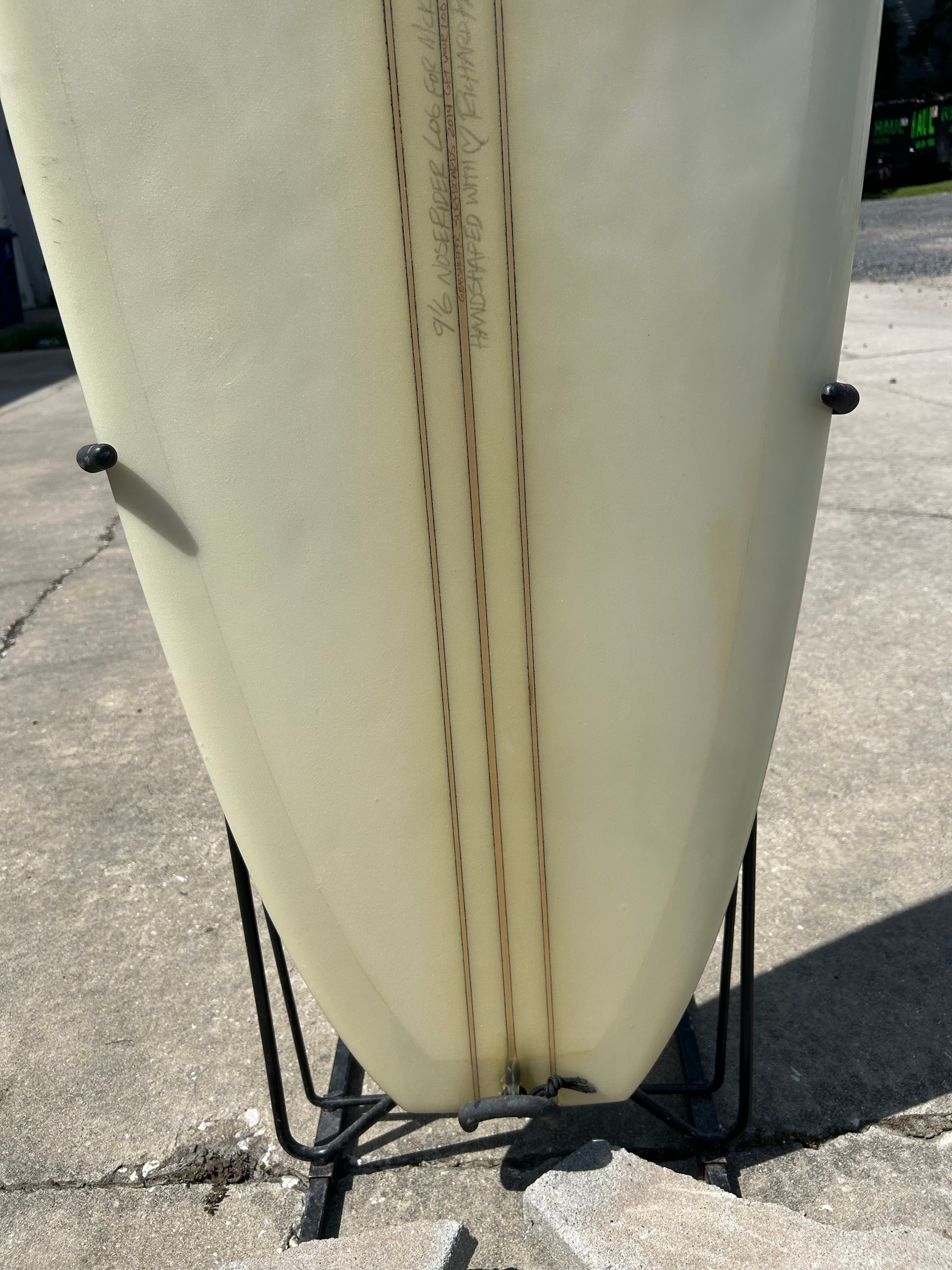 9’ 6” Grasshopper Triple Stringer Noserider