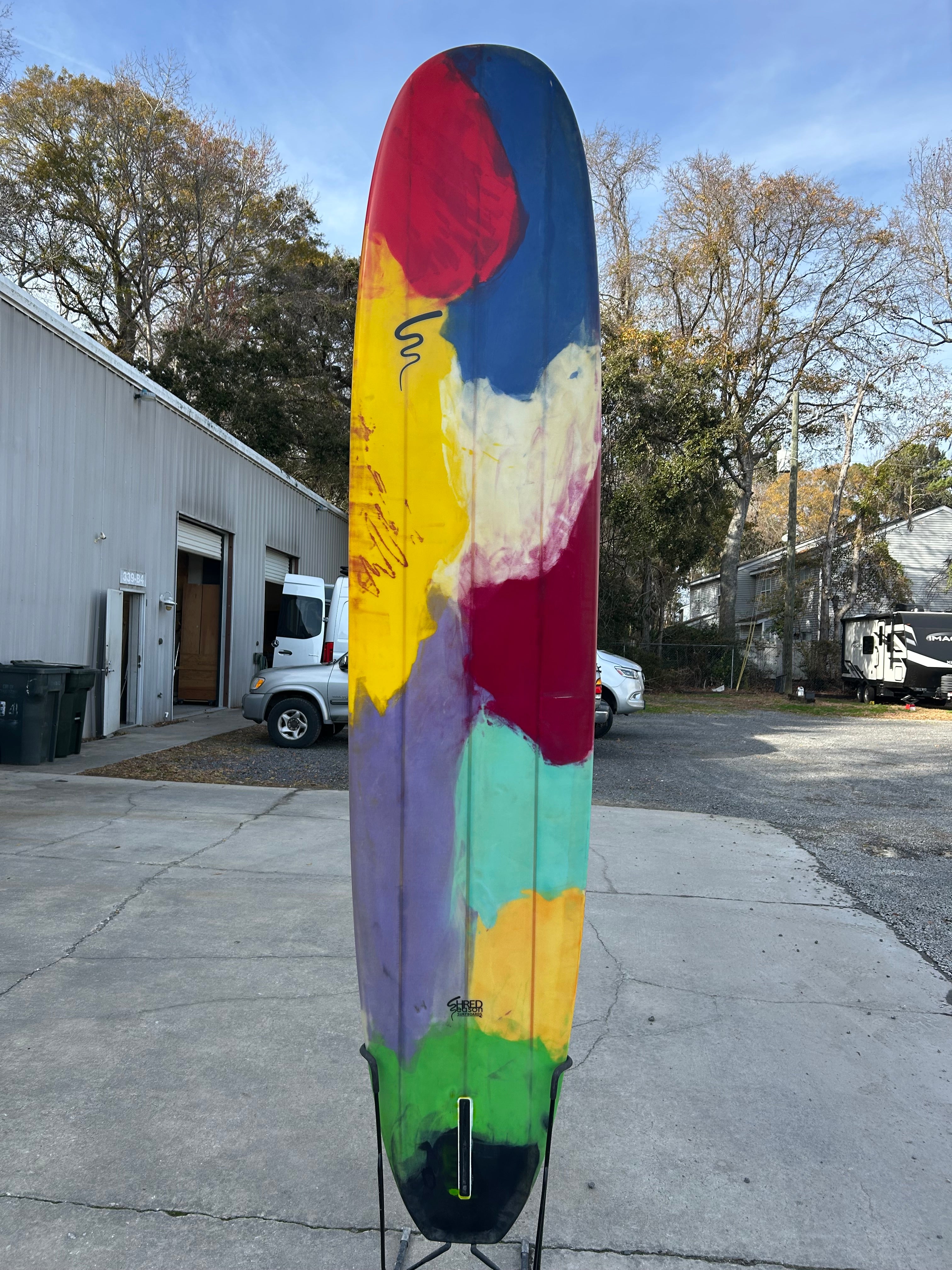 9’ 6” Triple Stringer Noserider