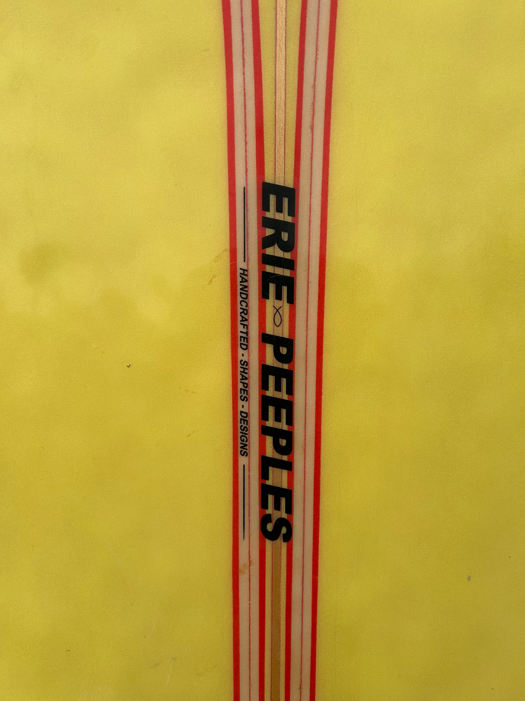 8' 10" Erie Peeples Noserider Longboard
