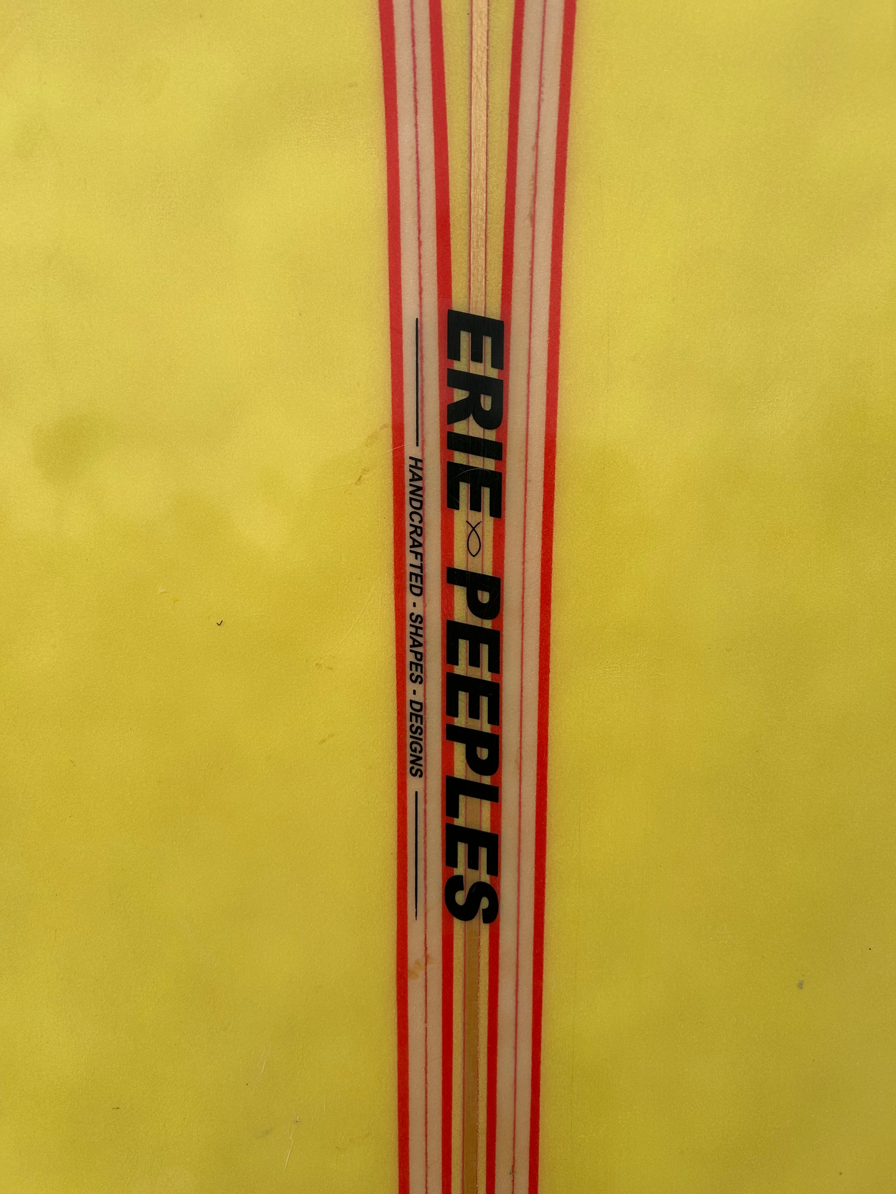 8' 10" Erie Peeples Noserider Longboard