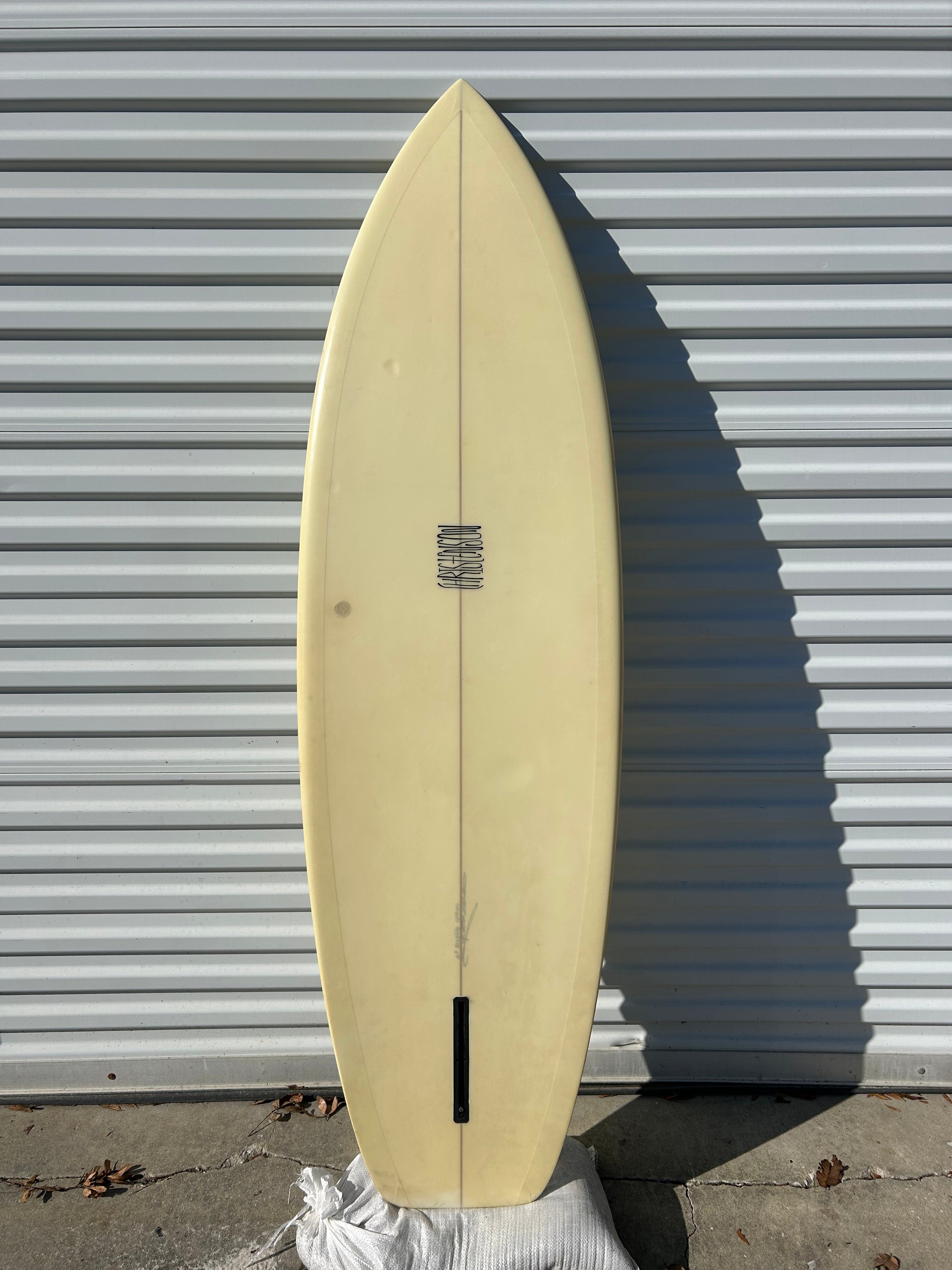 6' 2" Christenson Single fin