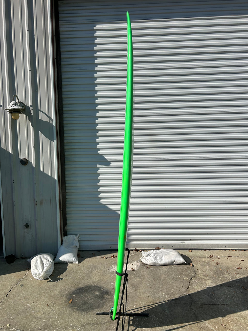 8" 0" Modern Lime Longboard