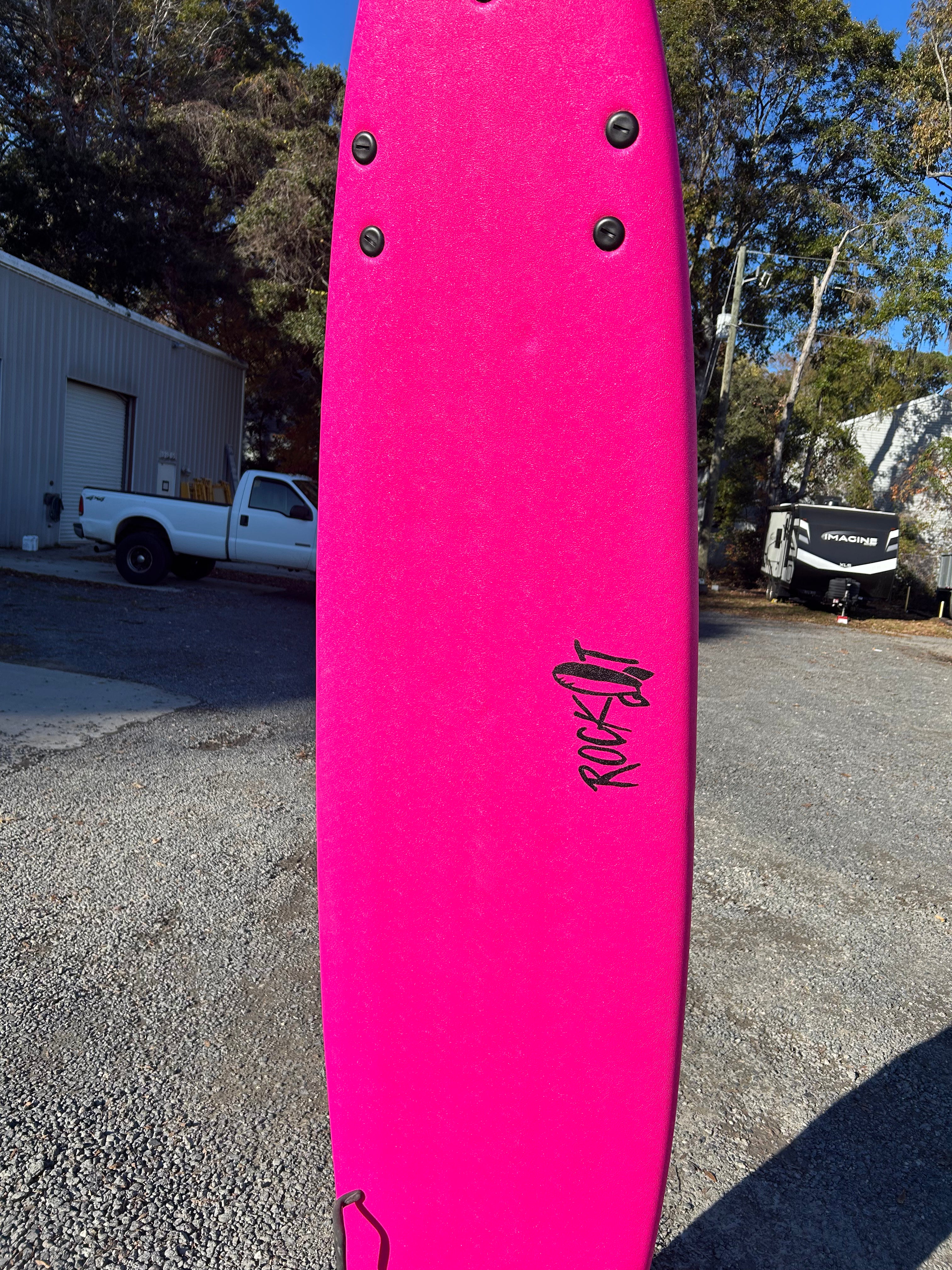 8' Rock It "Big Softy" longboard