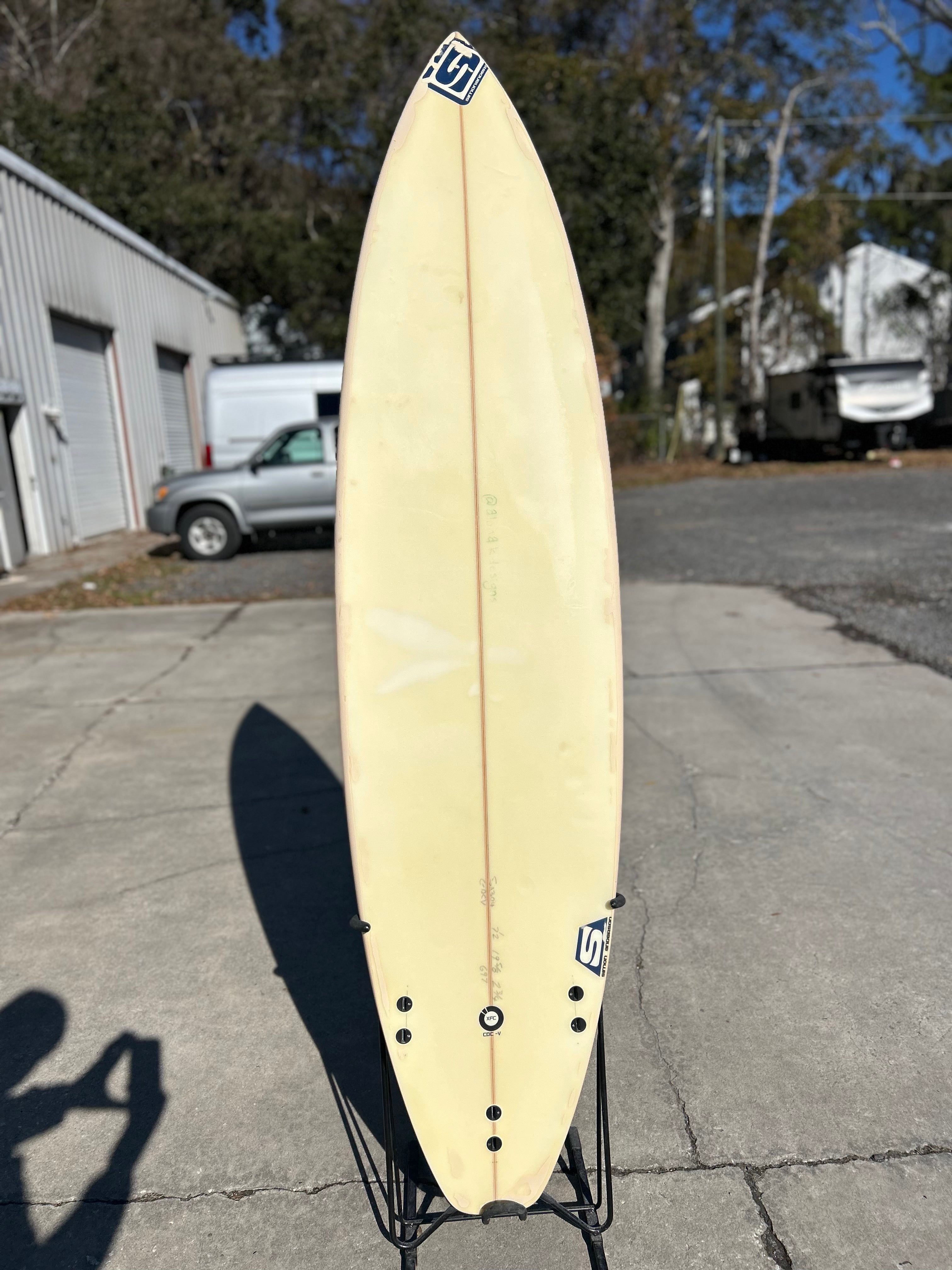 7' 2" Simon Anderson XFC