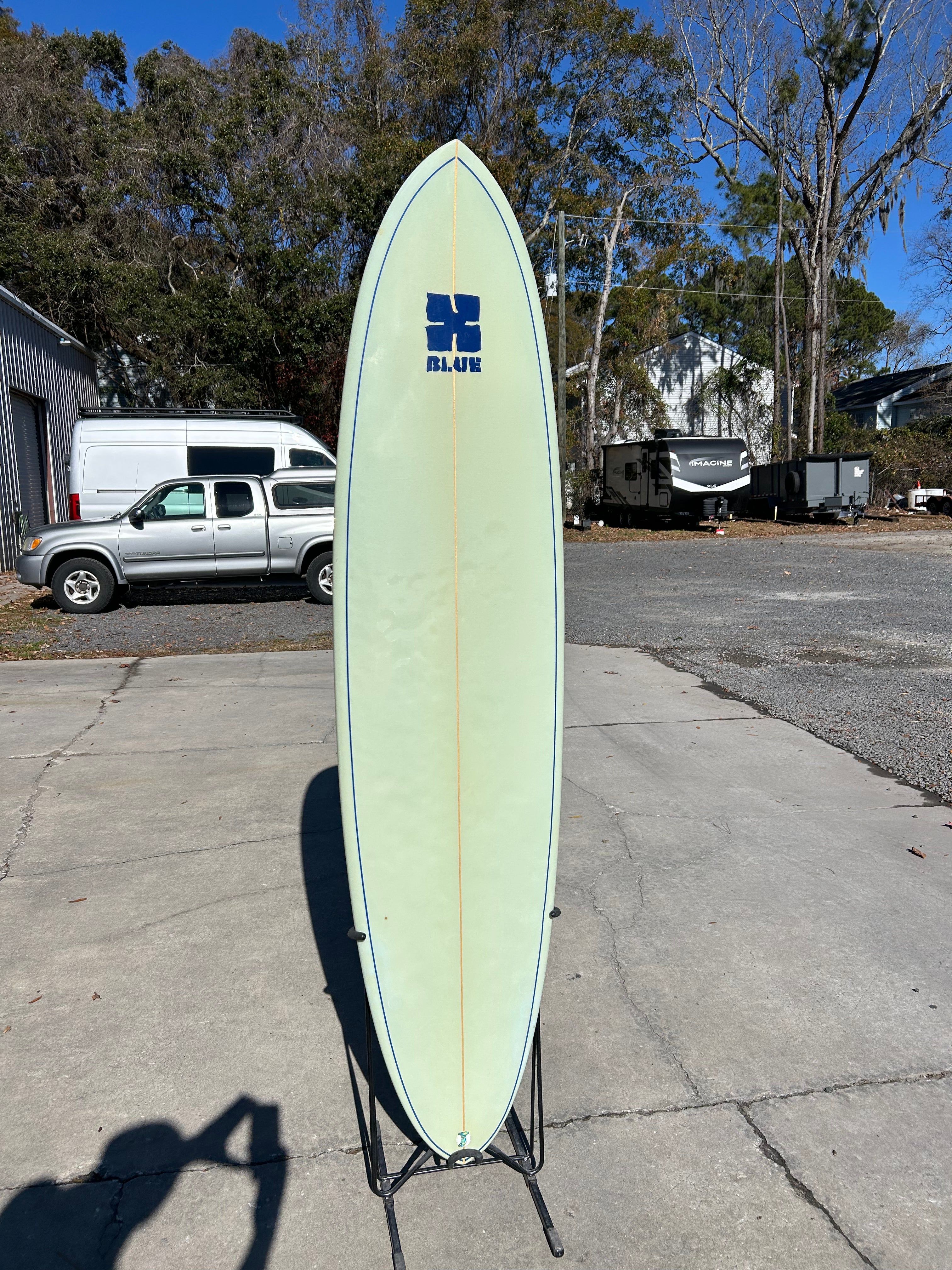 7' 2" Blue mid-length