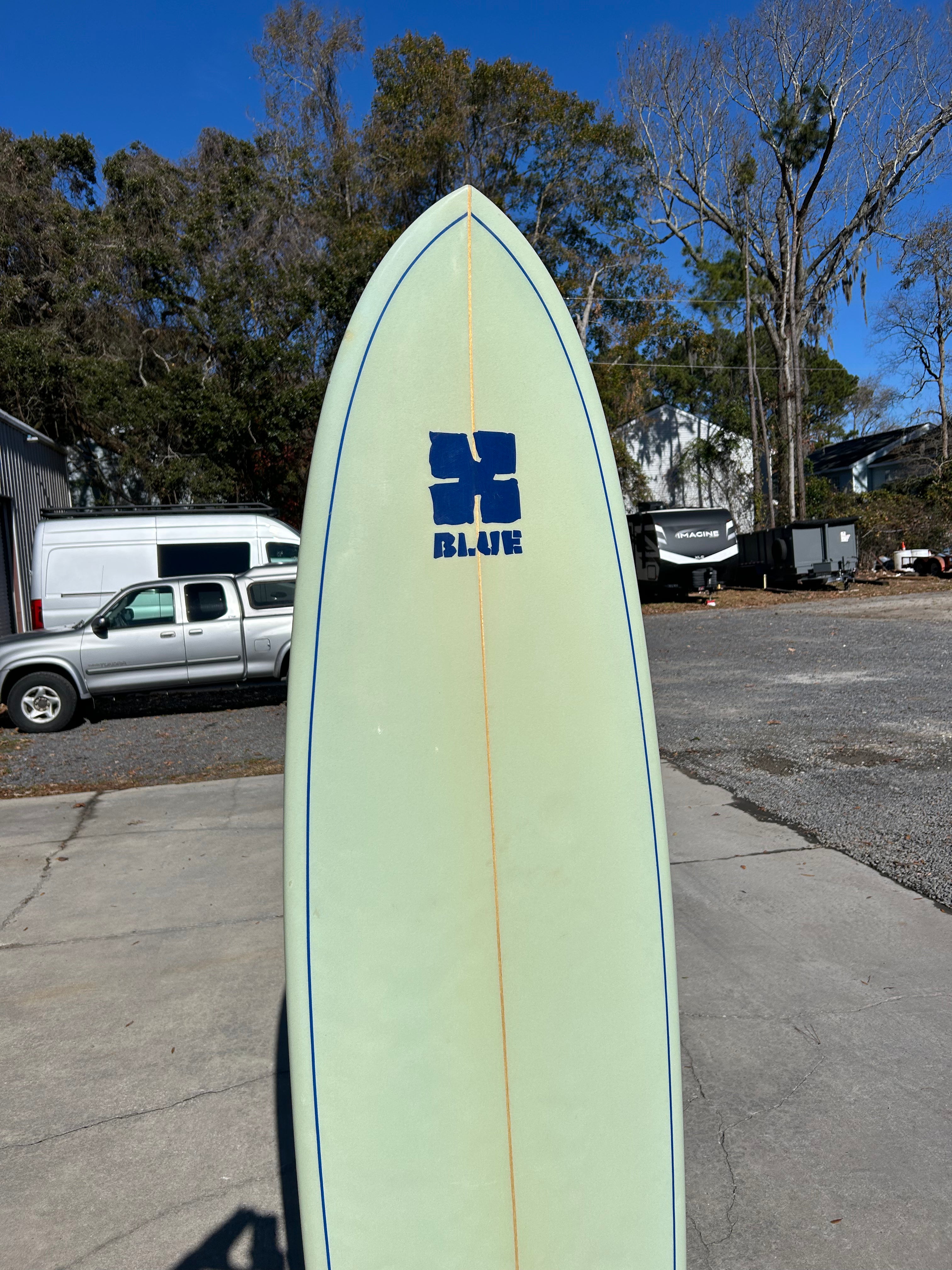 7' 2" Blue mid-length
