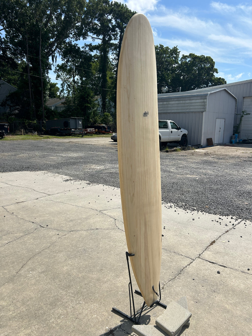 7’ 8” Terrapin Hollow Wooden Surfboard