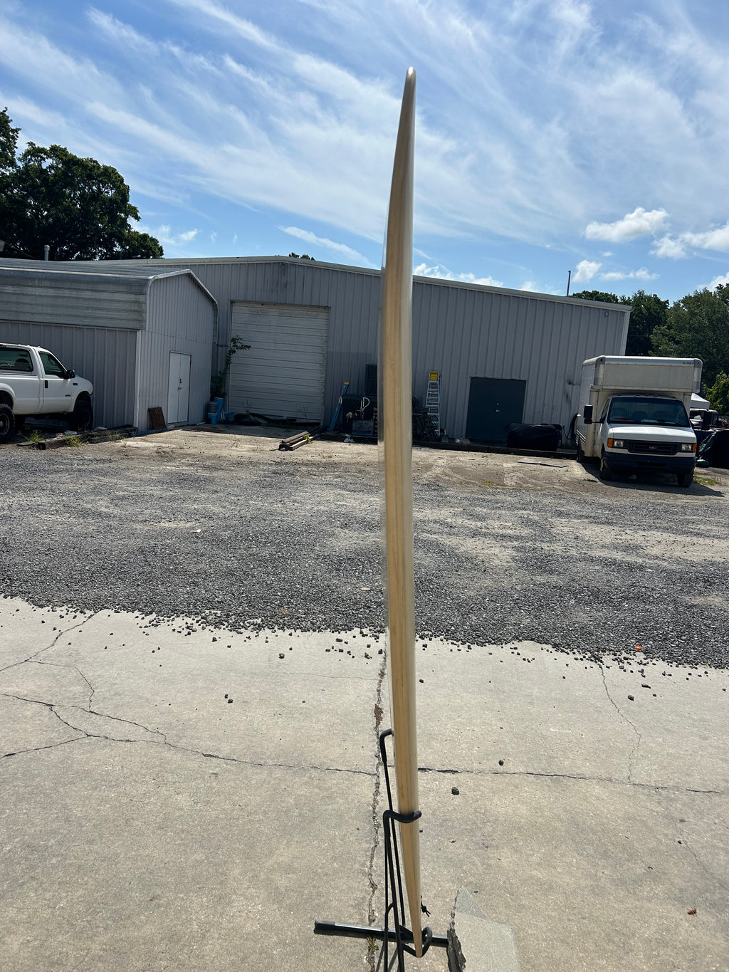 7’ 8” Terrapin Hollow Wooden Surfboard