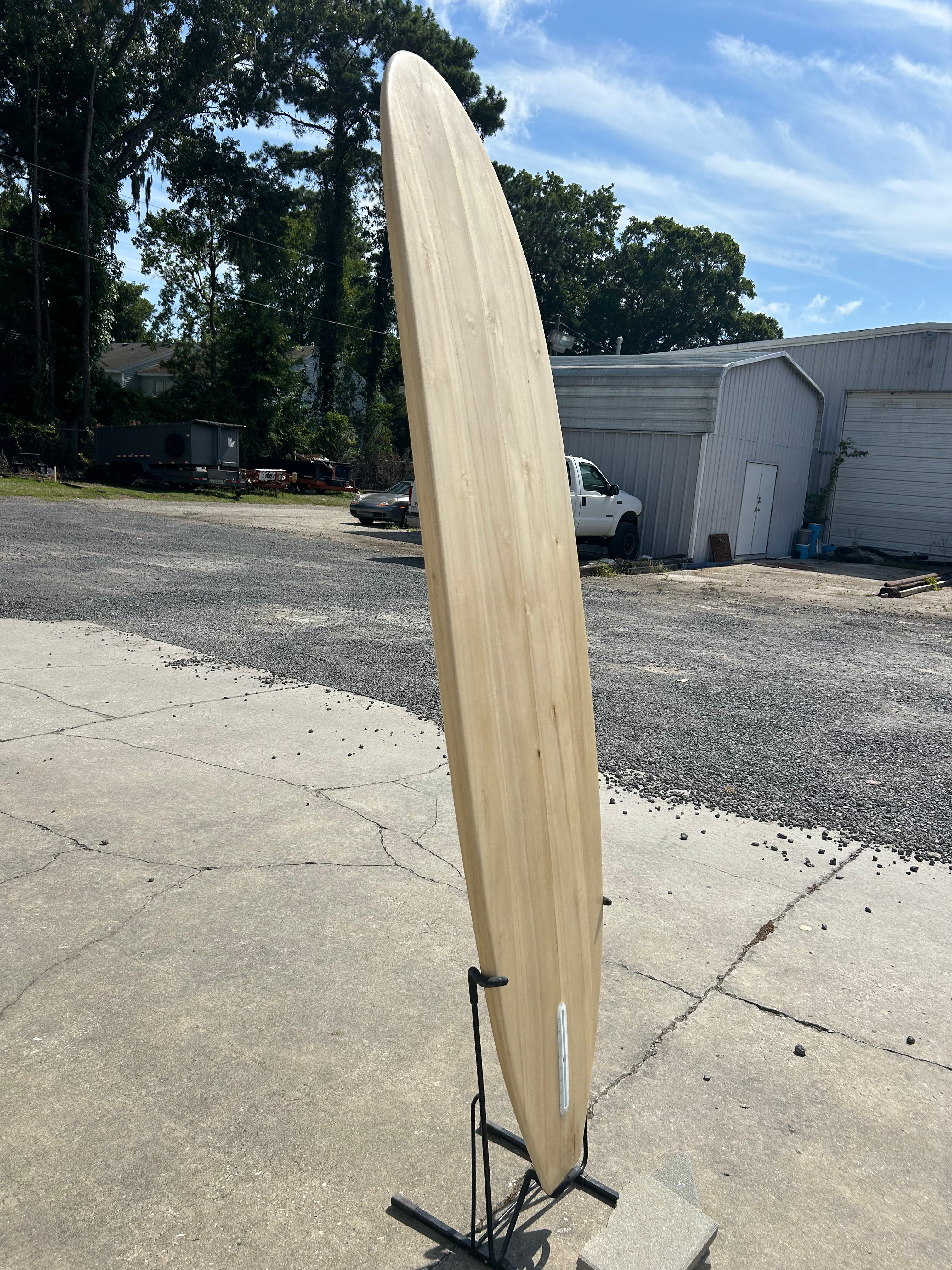 7’ 8” Terrapin Hollow Wooden Surfboard