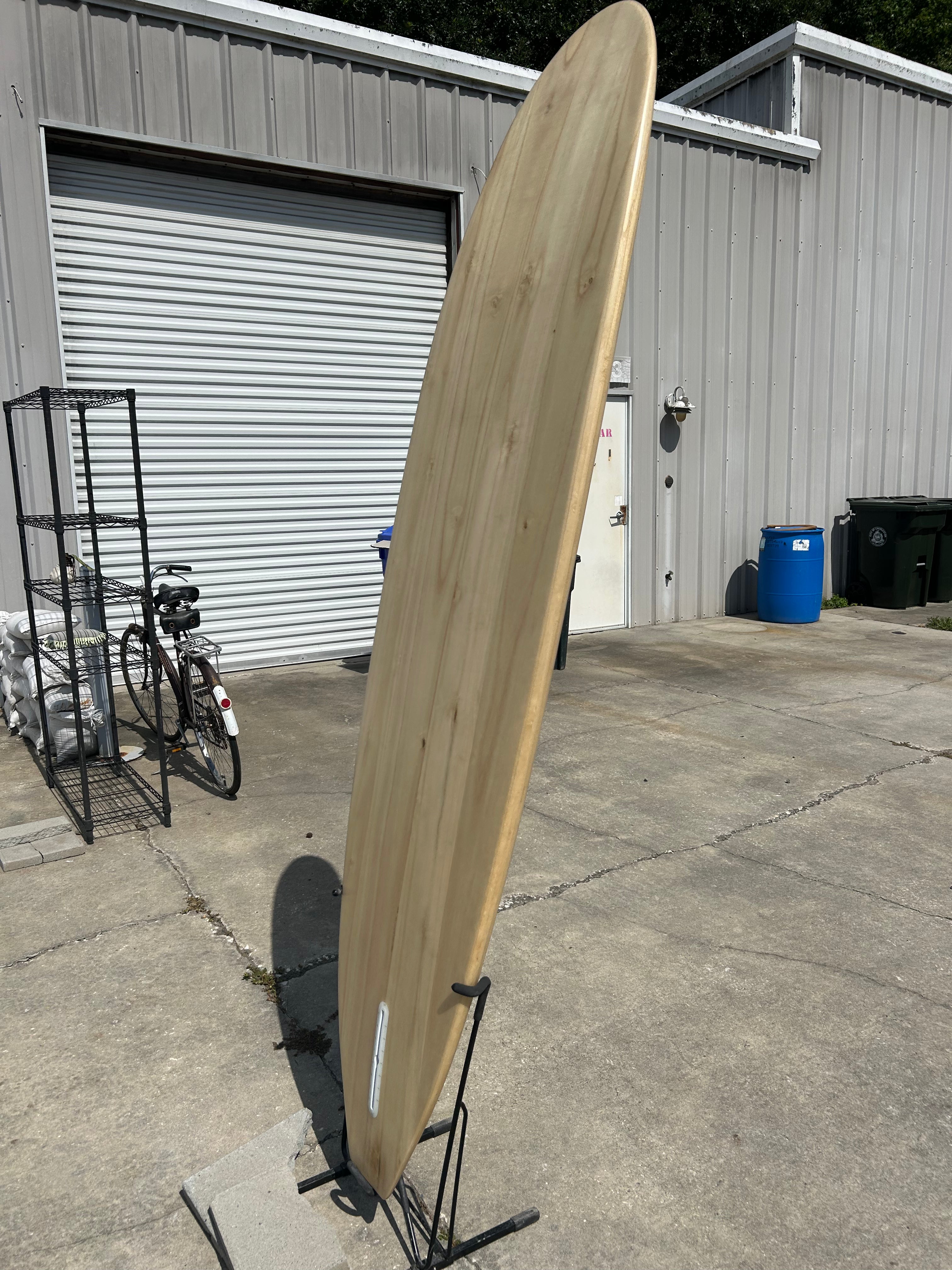 7’ 8” Terrapin Hollow Wooden Surfboard