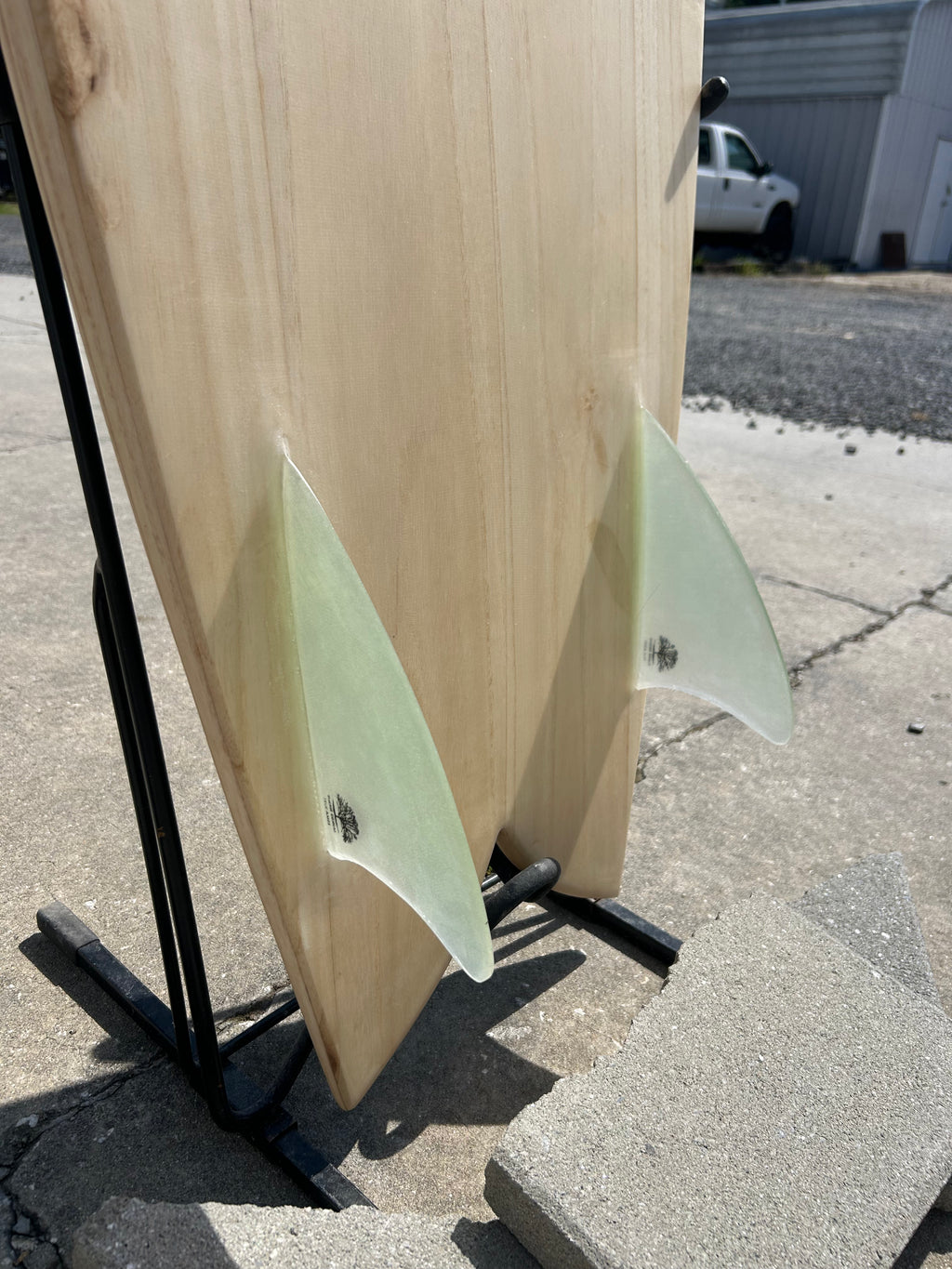 5’ 10” Terrapin Hollow Wooden Surfboard