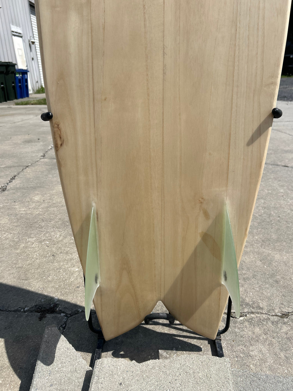 5’ 10” Terrapin Hollow Wooden Surfboard