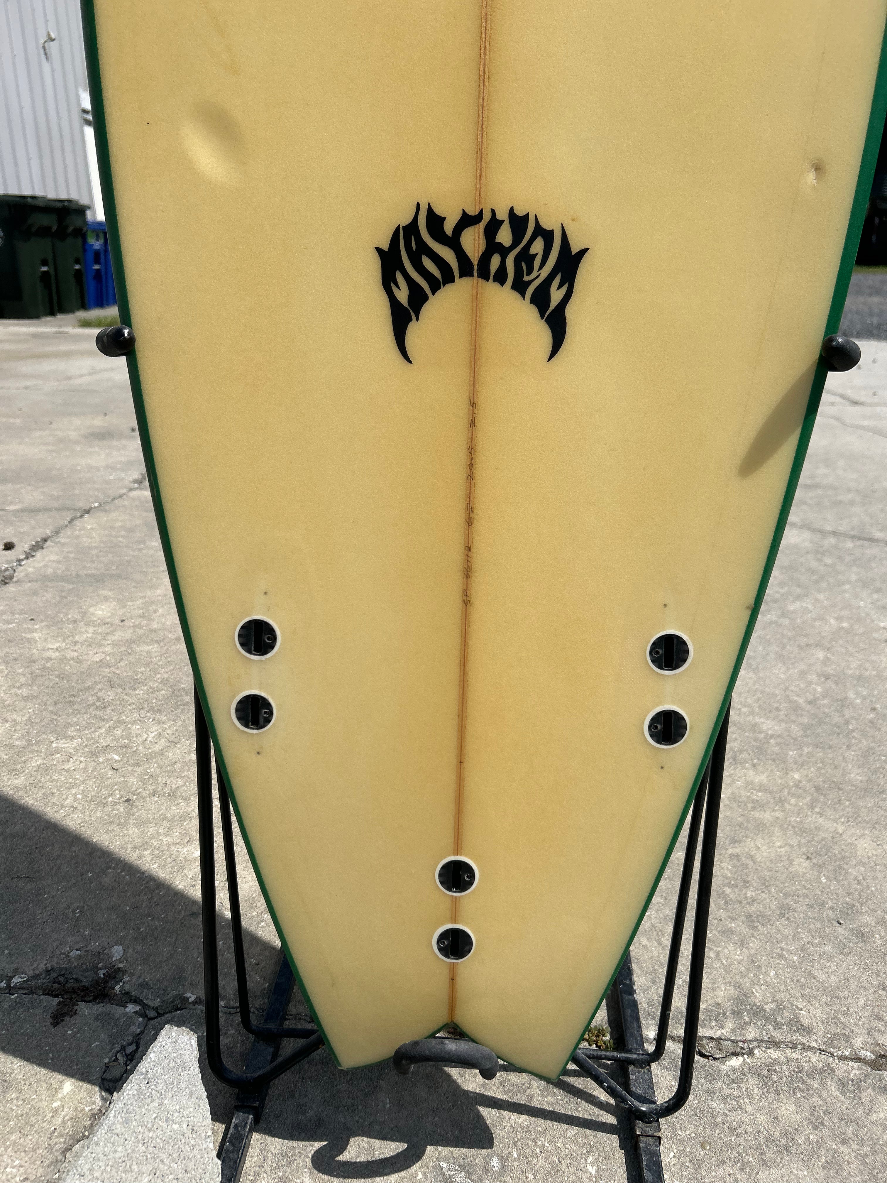6’ 2” Lost Mayhem Round Nose Fish