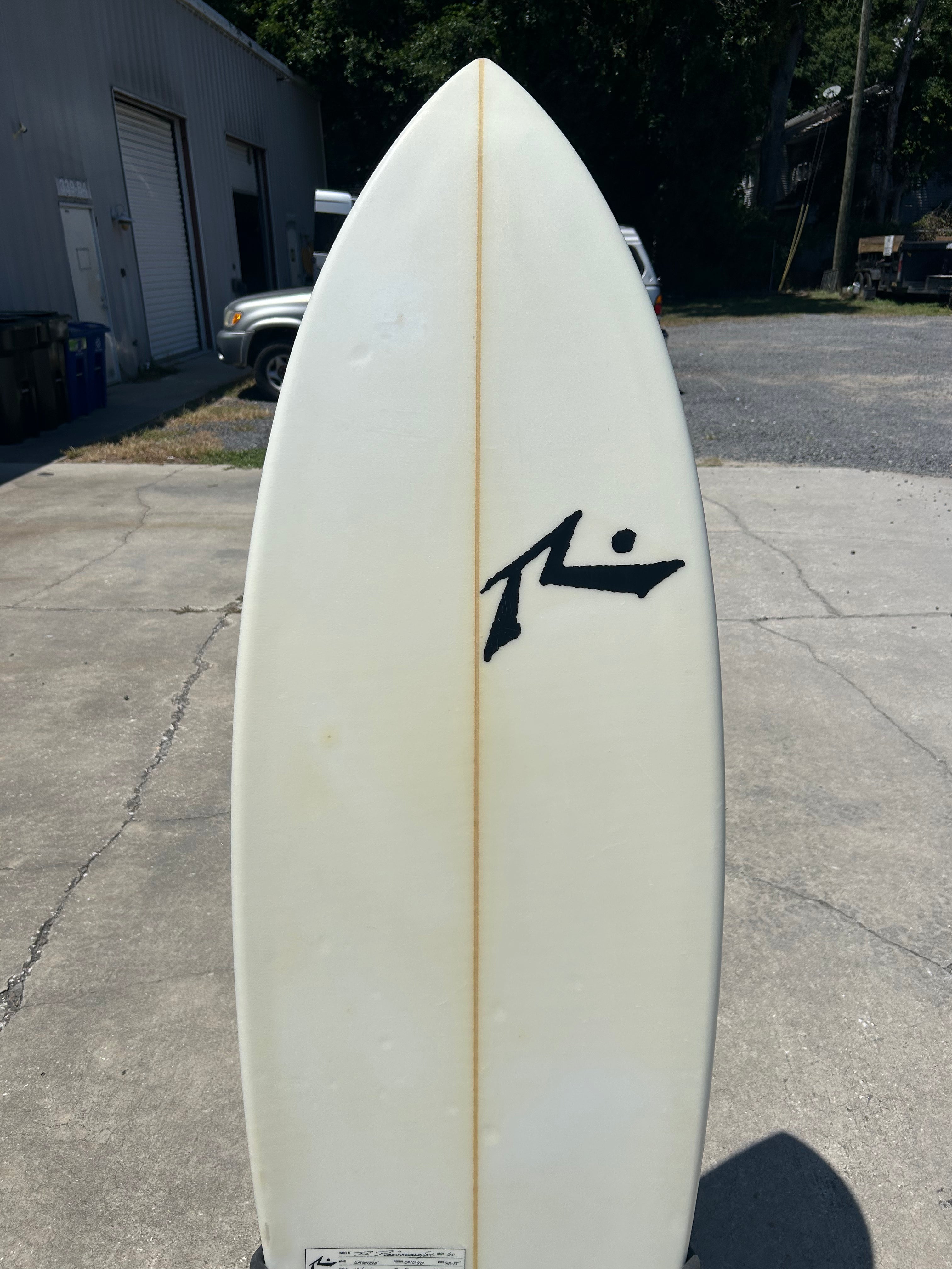 6’ 0” Rusty "Smoothie" Hybrid Shortboard