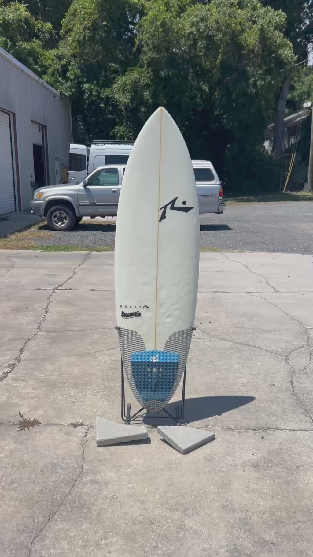 6’ 0” Rusty "Smoothie" Hybrid Shortboard