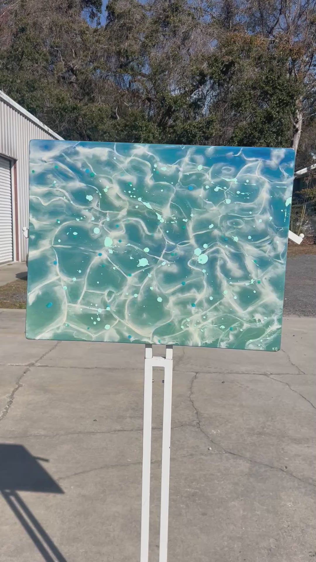 SURFACE TENSION 31” x 24”