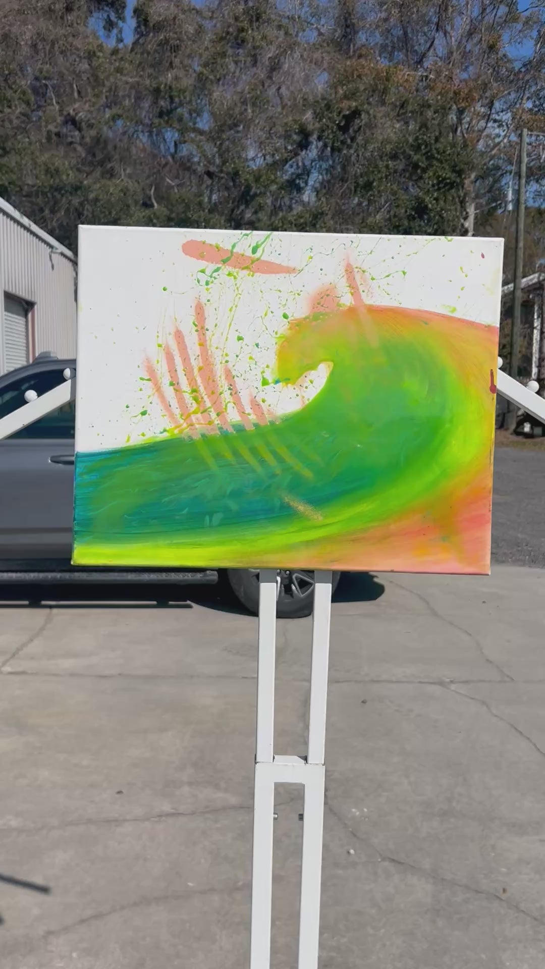 JUST BEFORE IT BREAKS 16” x 20”