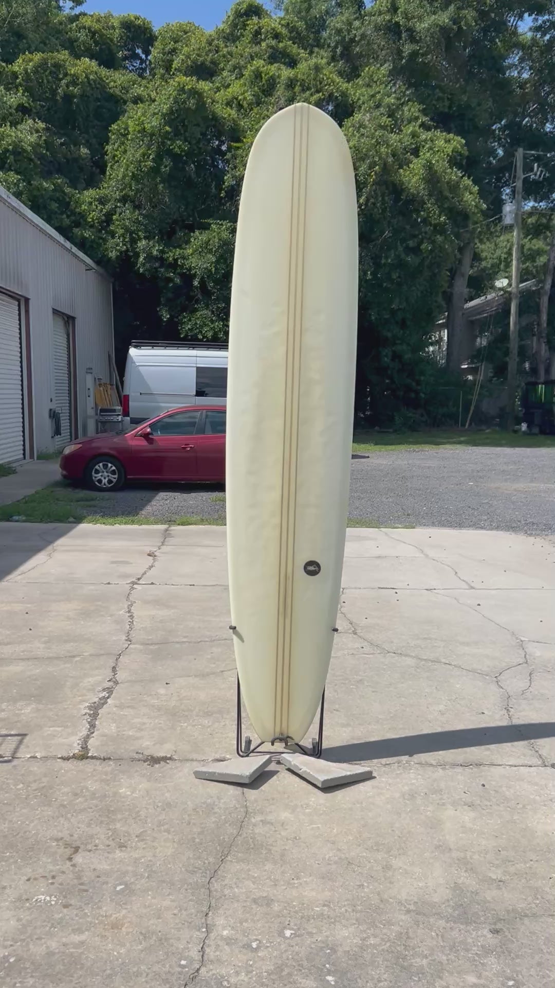 9’ 6” Grasshopper Triple Stringer Noserider