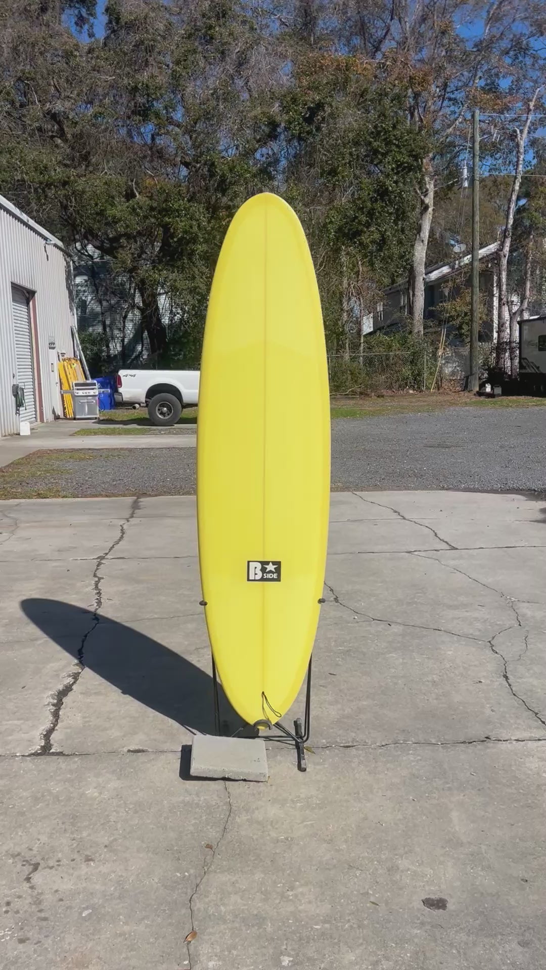 7’ 2” B Side Single Fin